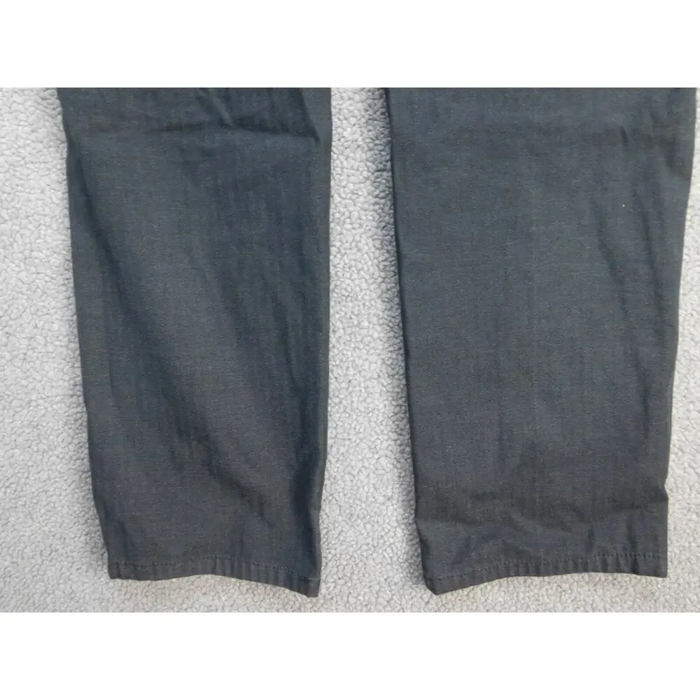 Vermonti Milan Mens Gray Slacks Trousers Pockets Dress Pants Size 36